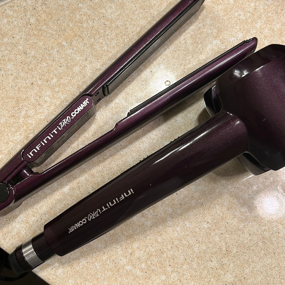 Duo Infiniti Pro Iron and Curling by Conair used